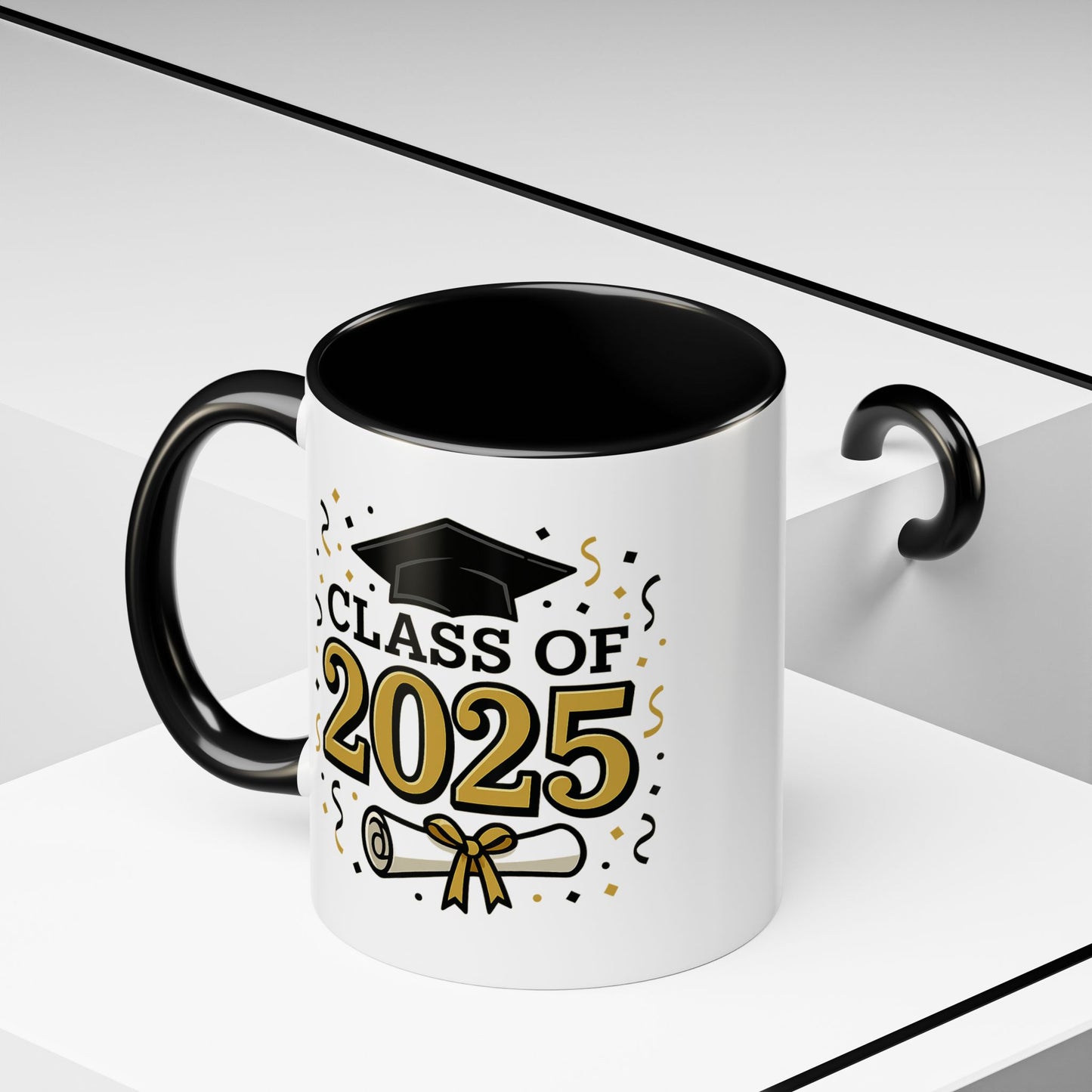 Class of 2025 Accent Coffee Mug