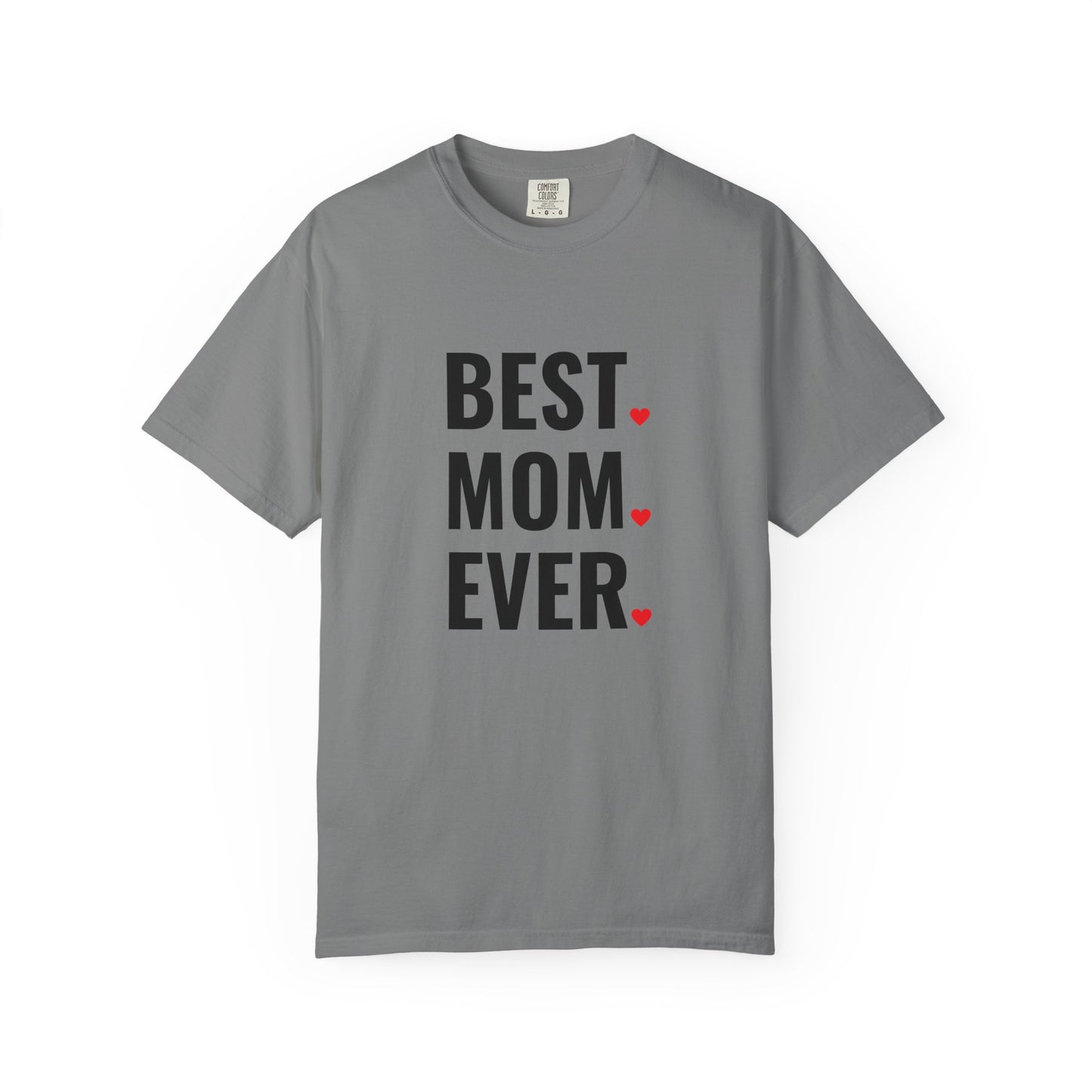 Best Mom Ever Hearts Oversized T-shirt