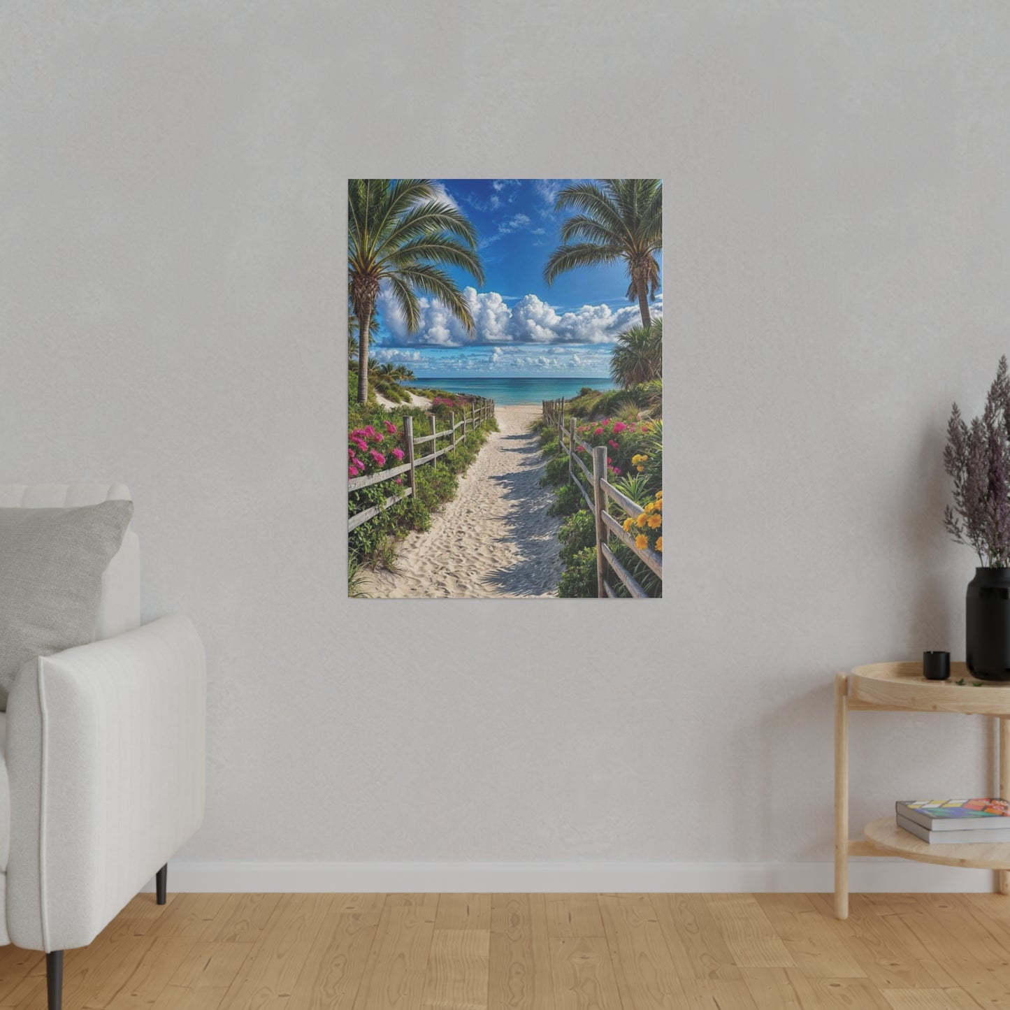 Paradise Found Matte Canvas, Stretched