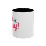 Be Merry Accent Coffee Mug (11, 15oz)