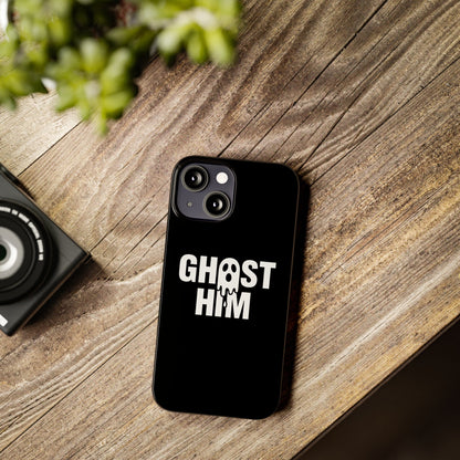 Ghost Him Slim iPhone Case