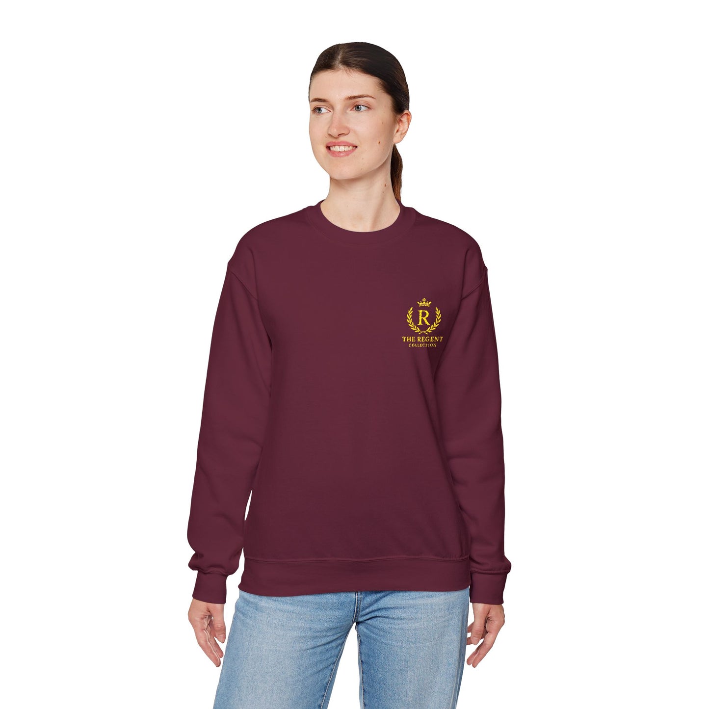 The Regent Collection Embroidered Crewneck Sweatshirt