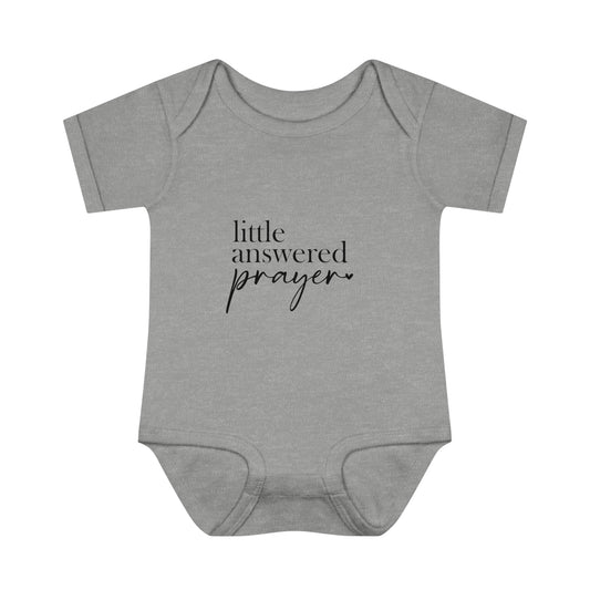 Little Answered Prayer Baby Bodysuit