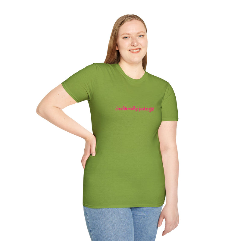 Literally Just a Girl Softstyle T-Shirt