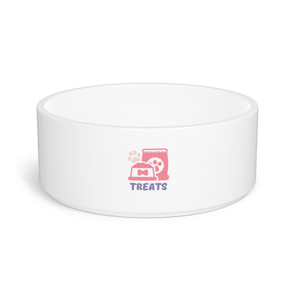 Pink Treats Pet Bowl