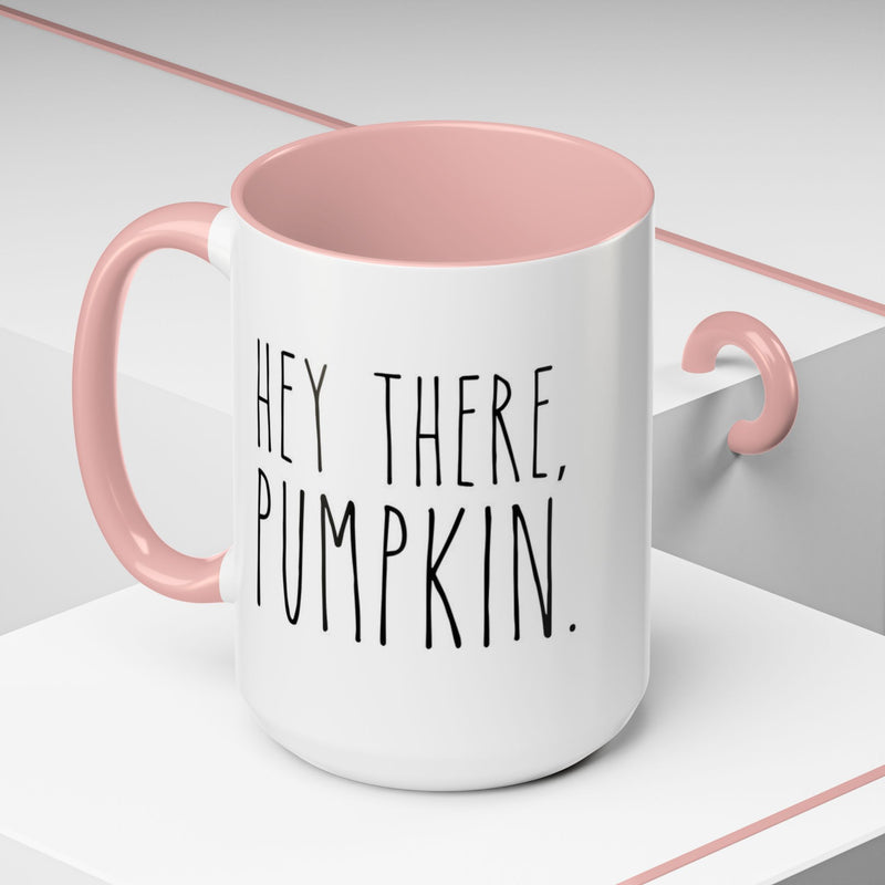 Hey There Pumpkin Accent Coffee Mug (11, 15oz)