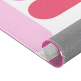 Pink Pillar Area Rug