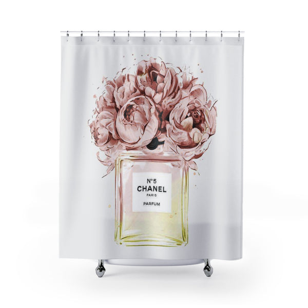 Luxury Fragrance Bouquet Shower Curtain