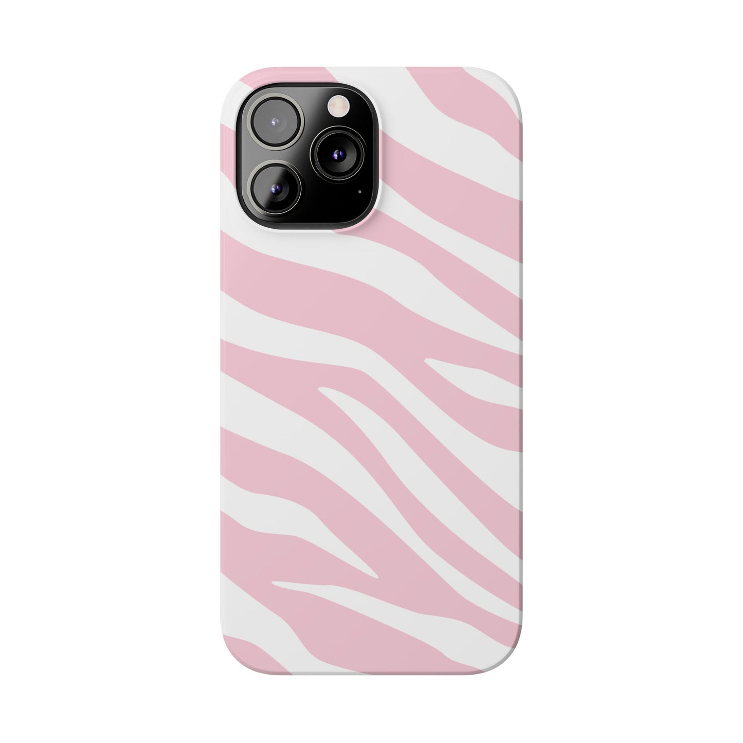 Pink Zebra Slim iPhone Case