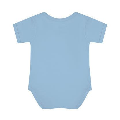 Rainbow Heart Baby Bodysuit