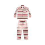 Love Stripes Satin Pajama Set