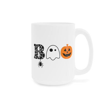 Boo Halloween Ceramic Mug (11oz, 15oz, 20oz)