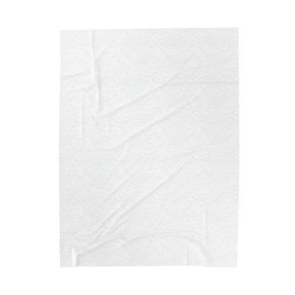 Boho Stripes Velveteen Plush Blanket