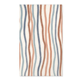 Denim Striped Area Rug