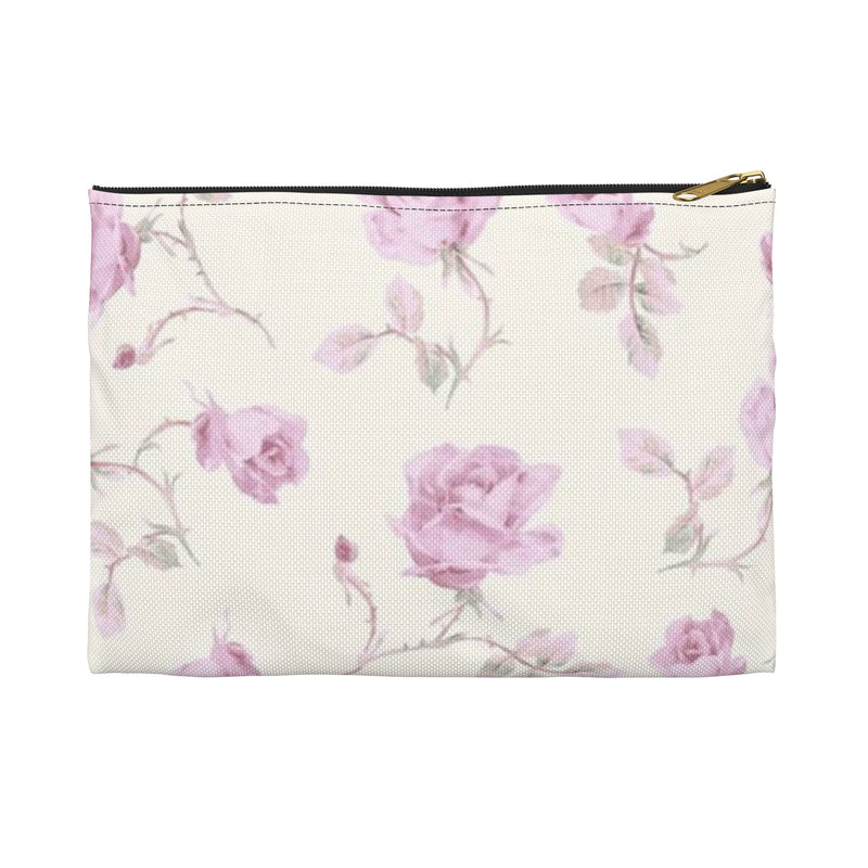 Lavender Rose Accessory Pouch