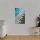 Paradise Cove Matte Canvas, Stretched