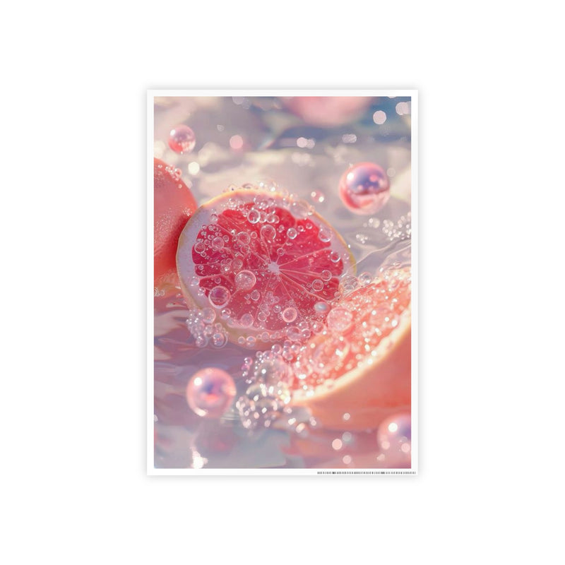 Grapefruit Pools Gloss Poster