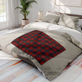 Red and Black Plaid Arctic Fleece Blanket