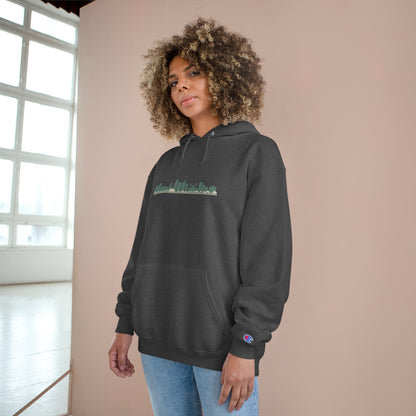 Lagos City Skyline Champion Hoodie