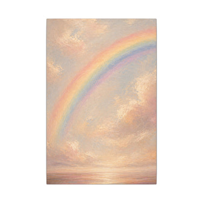 Rainbow Horizon Canvas Print — Matte Stretched Canvas