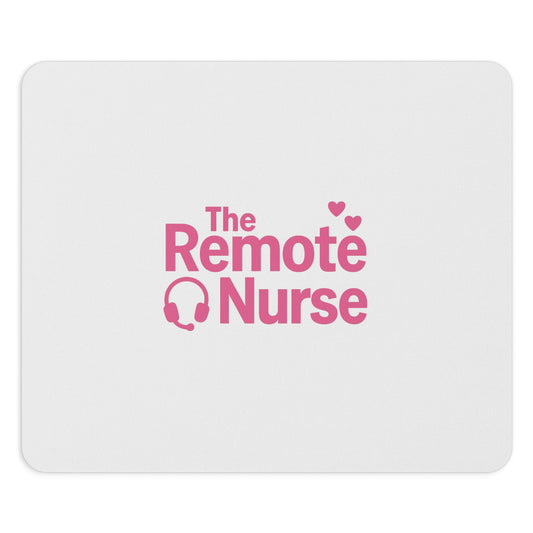 The Remote Nurse Pink Mouse Pad