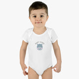 Happy Hippo Baby Bodysuit