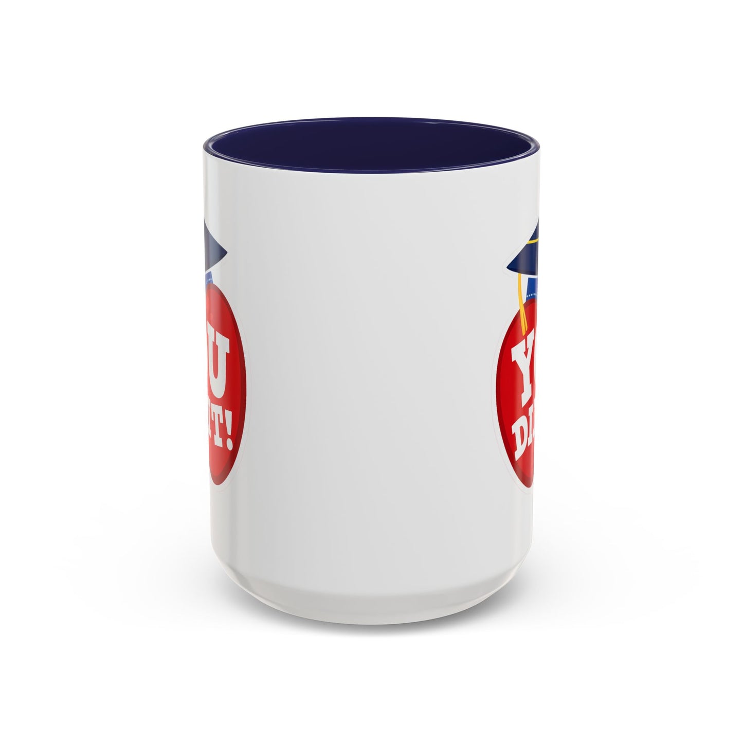You Did It! Graduation Apple Accent Coffee Mug (11/15oz)