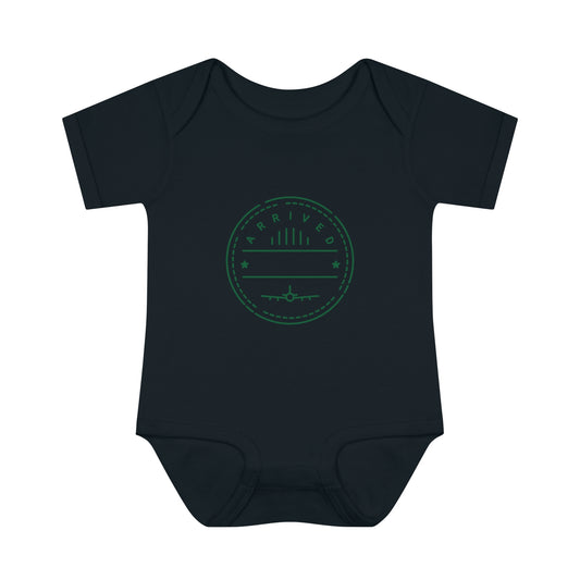 Arrived Stamp Baby Bodysuit