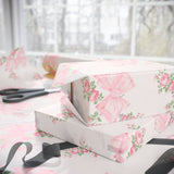 Rosa Beaux Pink Wrapping Papers