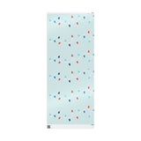 Christmas Light Blue Strings Wrapping Papers