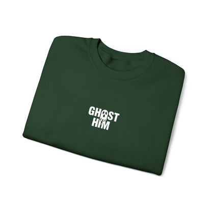 Ghost Him Embroidered Crewneck Sweatshirt