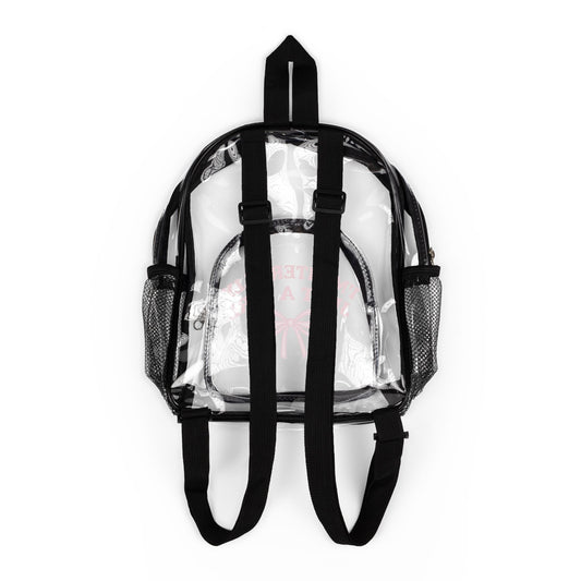 Clear I'm Literally Just a Girl Stadium Backpack