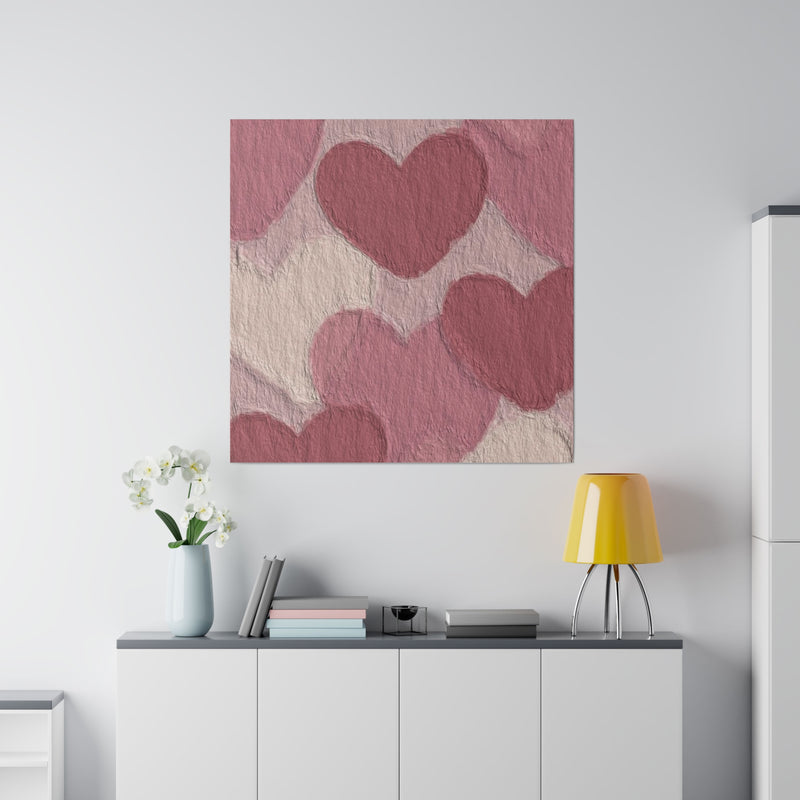 Love in the Air Matte Canvas, Stretched