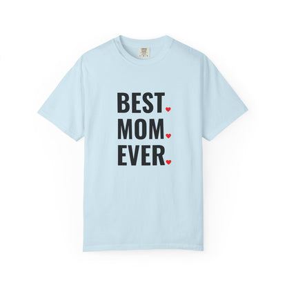 Best Mom Ever Hearts Oversized T-shirt