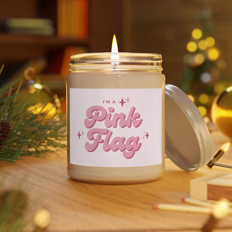 I'm a Pink Flag Scented Candles, 9oz