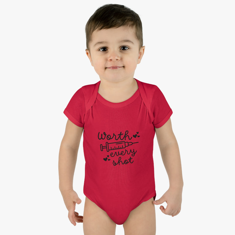 Worth Every Shot IVF Baby Bodysuit