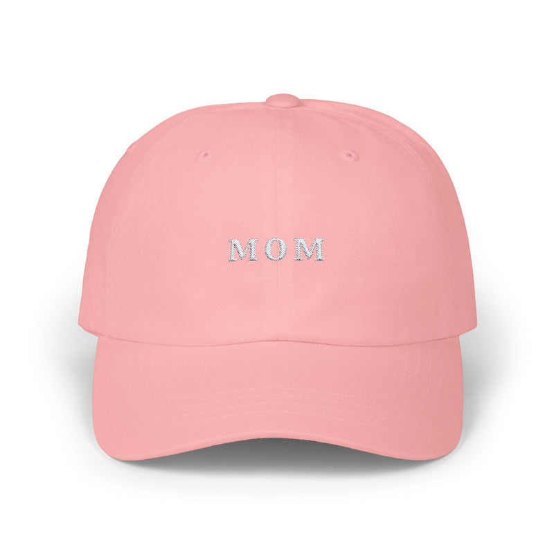 Embroidered Mom Classic Dad Cap