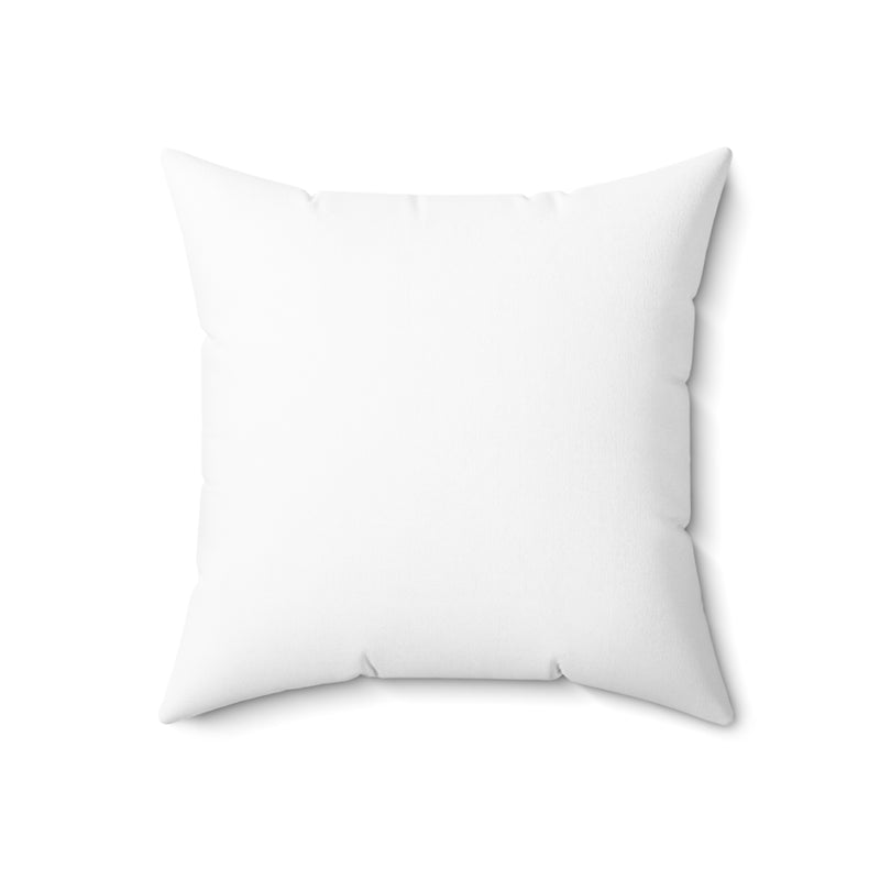 Let It Snow Spun Polyester Square Pillow