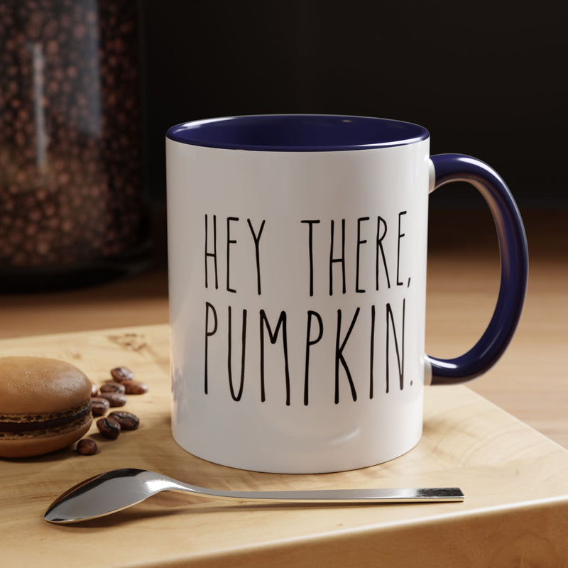 Hey There Pumpkin Accent Coffee Mug (11, 15oz)