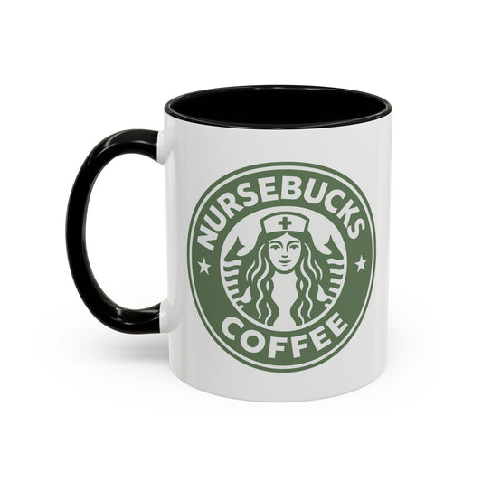 Nursebucks Coffee Accent Mug (11, 15 oz)