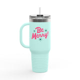 Be Merry Insulated Travel Mug, 40oz