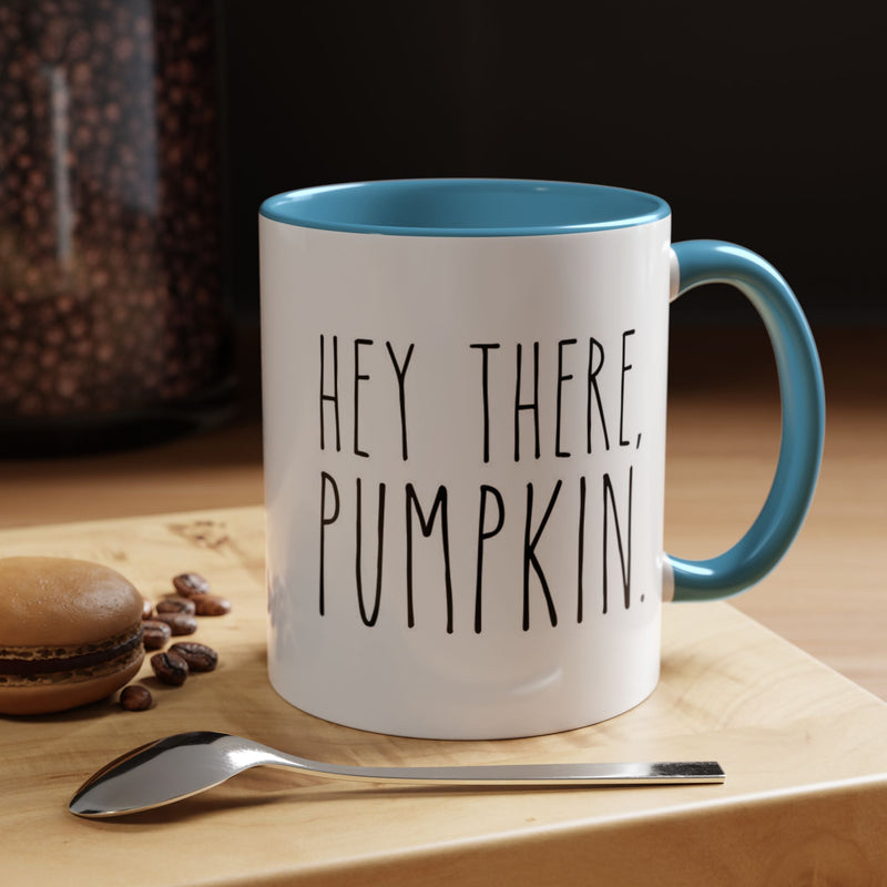 Hey There Pumpkin Accent Coffee Mug (11, 15oz)