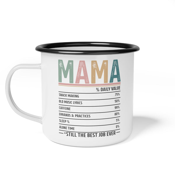 Mama Daily Value Enamel Camp Cup