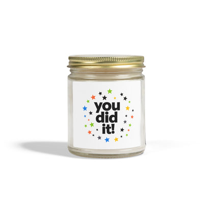 You Did It! Scented Candle (4oz & 9oz)