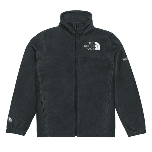 The Nurse Face Embroidered Columbia Fleece Jacket