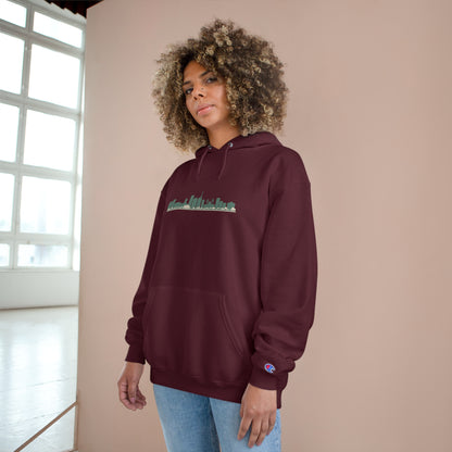 Lagos City Skyline Champion Hoodie