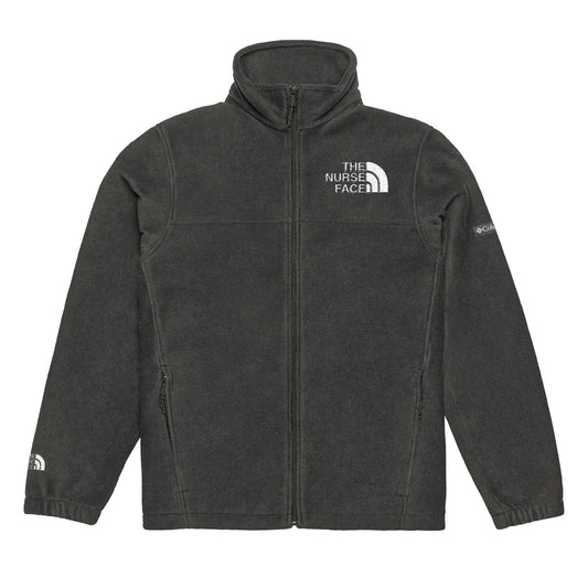 The Nurse Face Embroidered Columbia Fleece Jacket