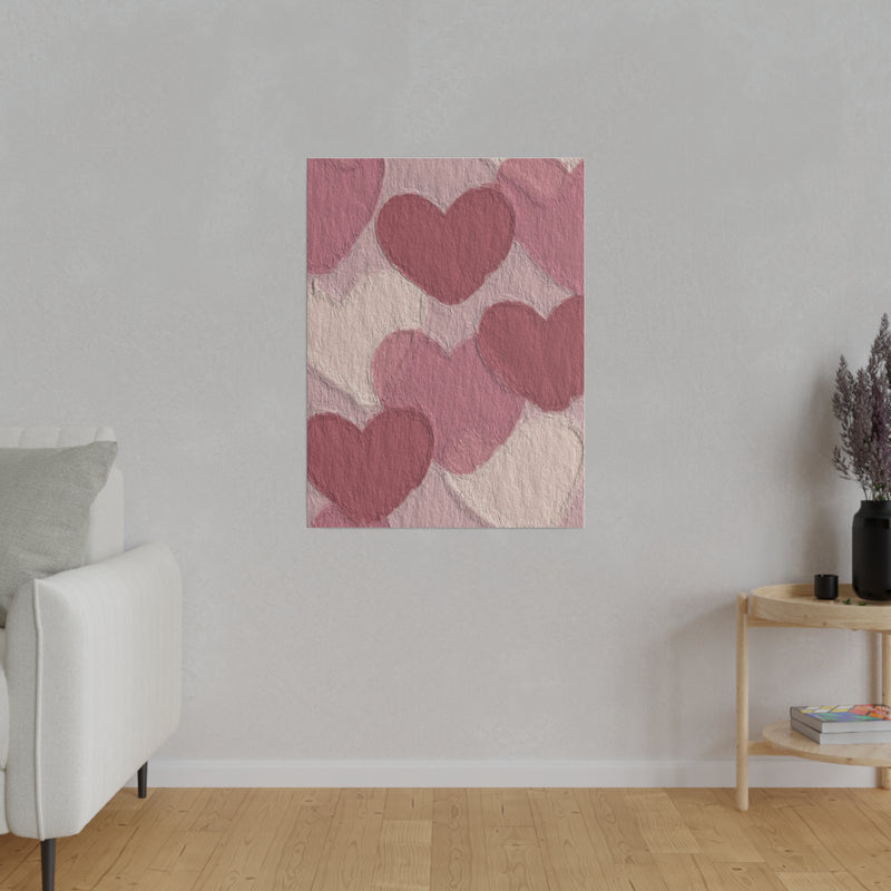 Love in the Air Matte Canvas, Stretched