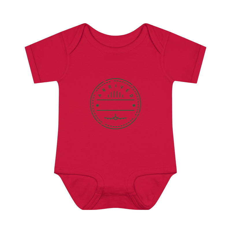 Arrived Stamp Baby Bodysuit