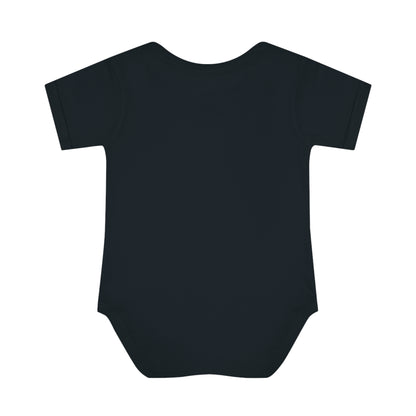 Rainbow Heart Baby Bodysuit